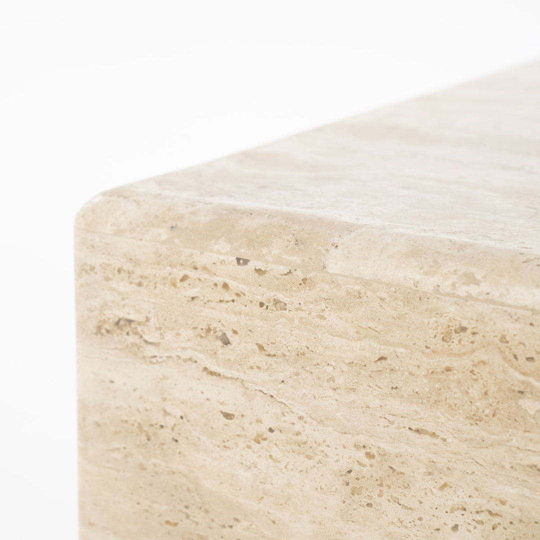 Salontafel Donta – travertin bruin