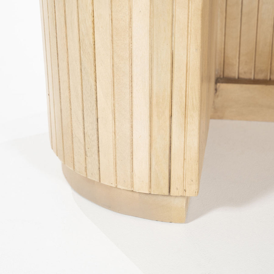 Bureau Kira – mangohout & marmer wit