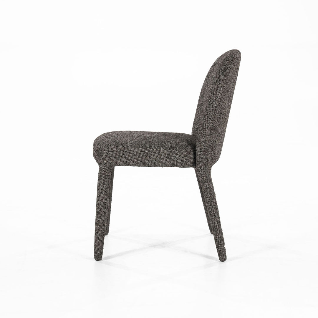 Stoel Jaxx – stof, metaal & hout bruin toscane