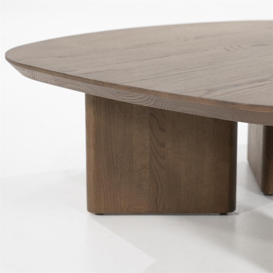 Salontafel Stef – eikenhout bruin small