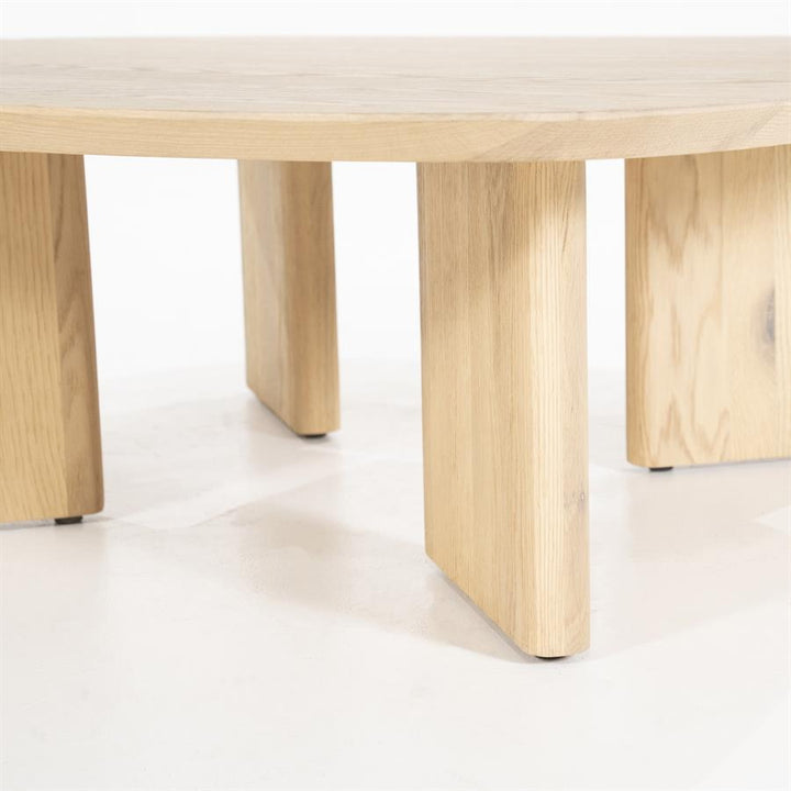 Salontafel Stef – eikenhout naturel medium