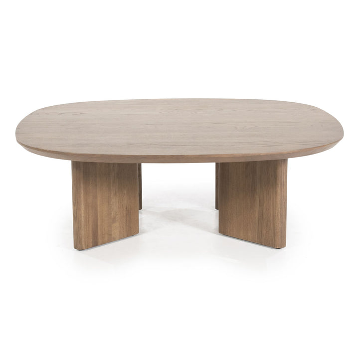 Salontafel Stef – eikenhout bruin medium
