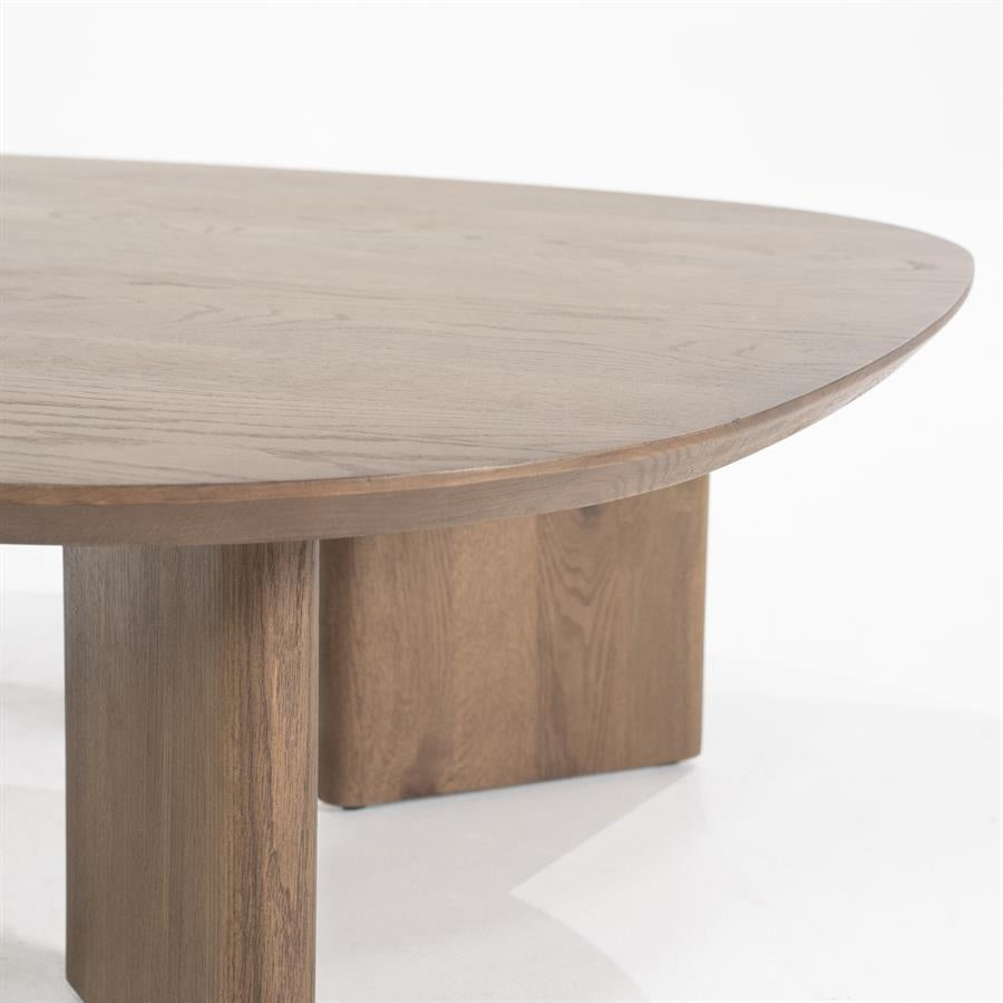 Salontafel Stef – eikenhout bruin medium
