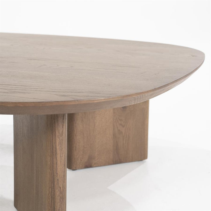 Salontafel Stef – eikenhout bruin medium
