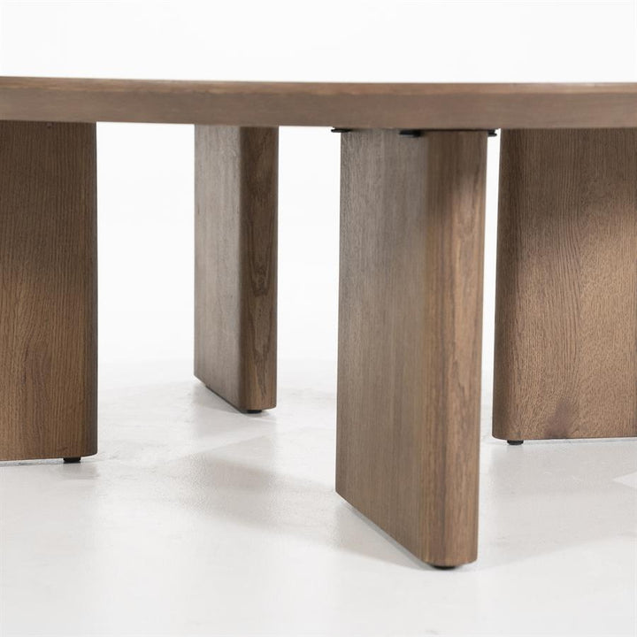 Salontafel Stef – eikenhout bruin medium