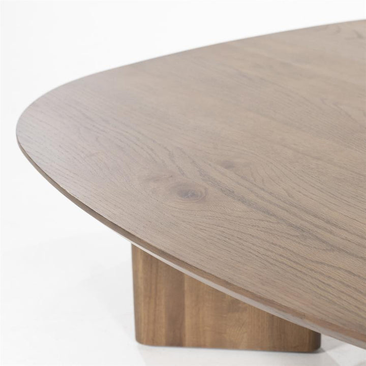 Salontafel Stef – eikenhout bruin medium