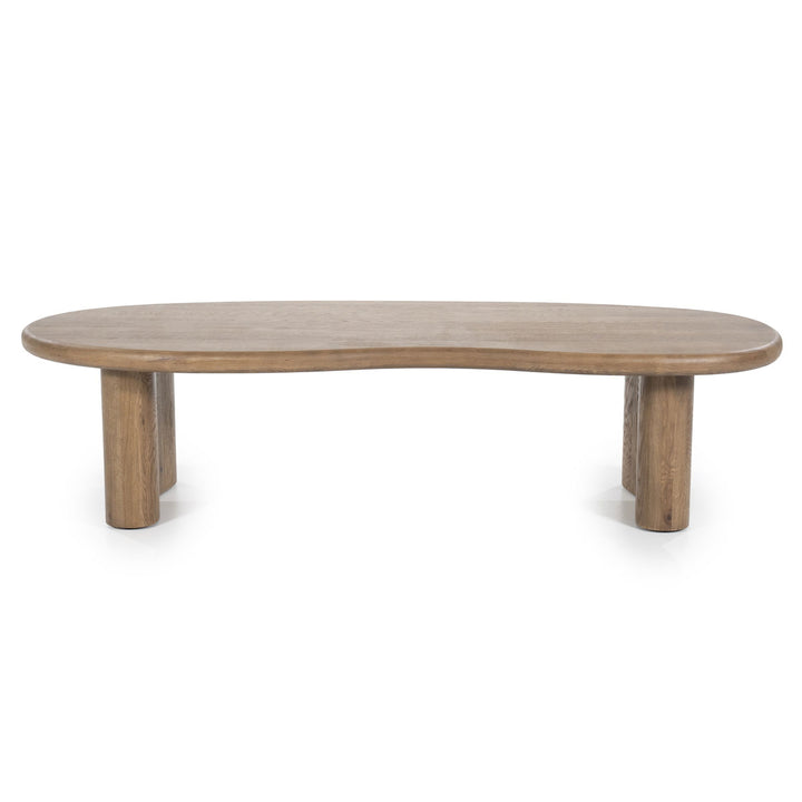 Salontafel Josh – eikenhout bruin