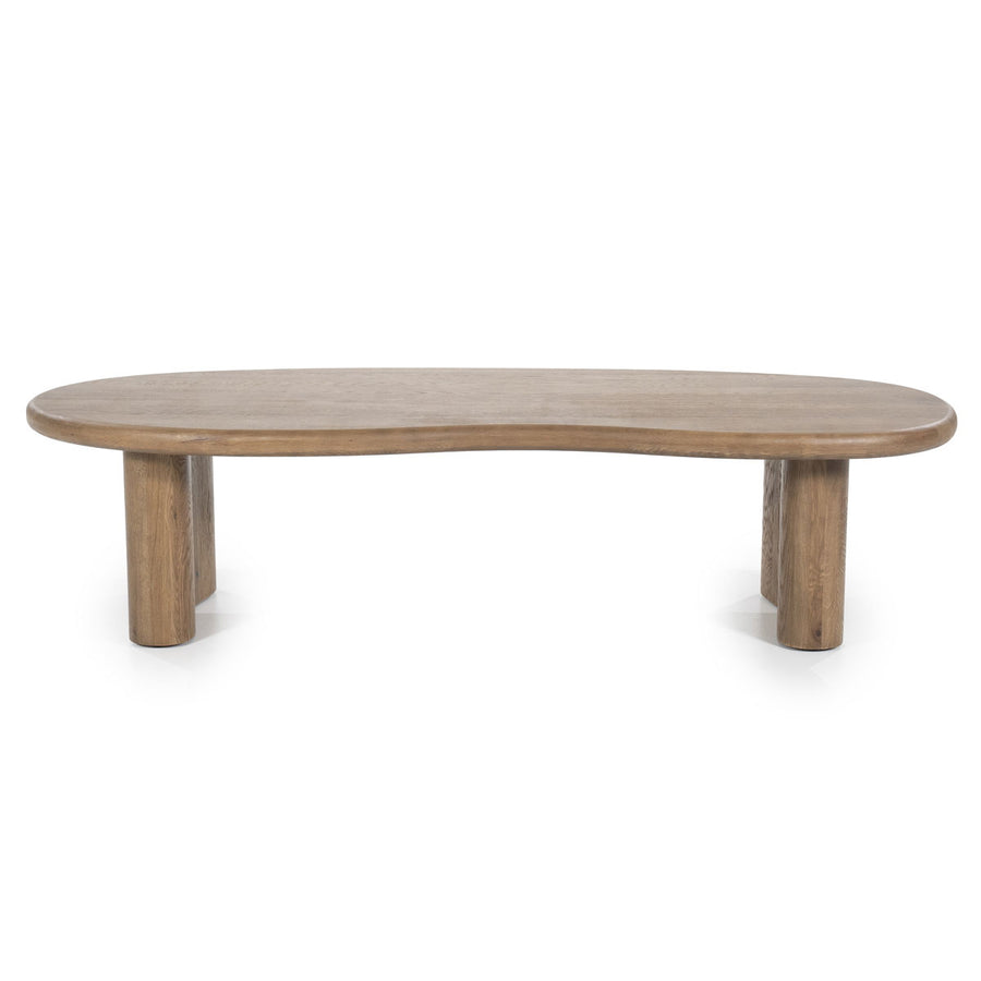 Salontafel Josh – eikenhout bruin