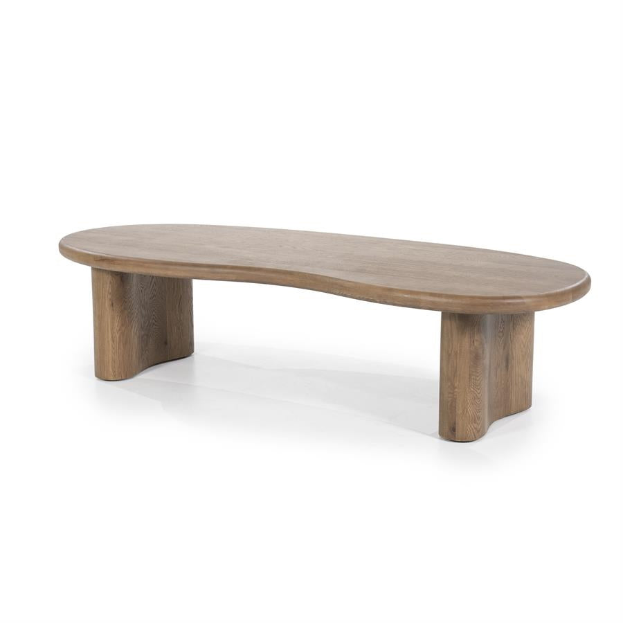 Salontafel Josh – eikenhout bruin