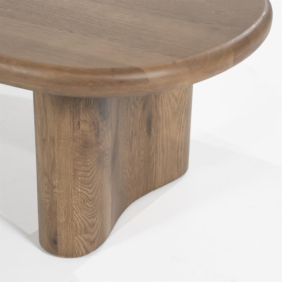 Salontafel Josh – eikenhout bruin