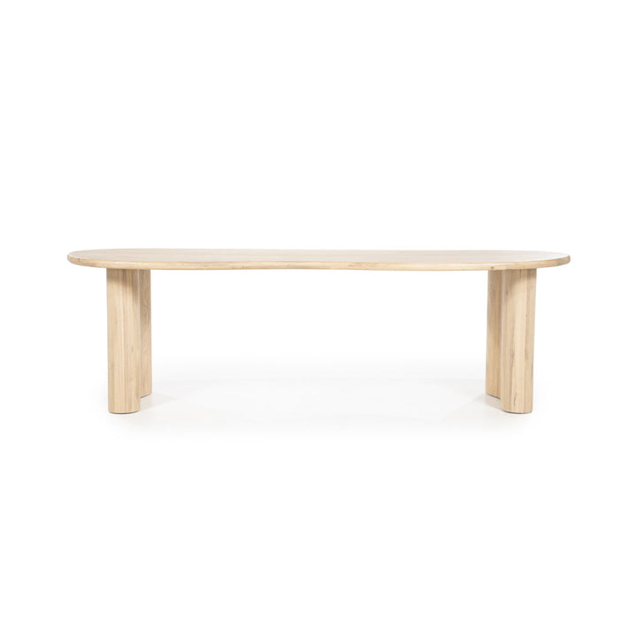 Eettafel Josh – eikenhout naturel 250x110cm
