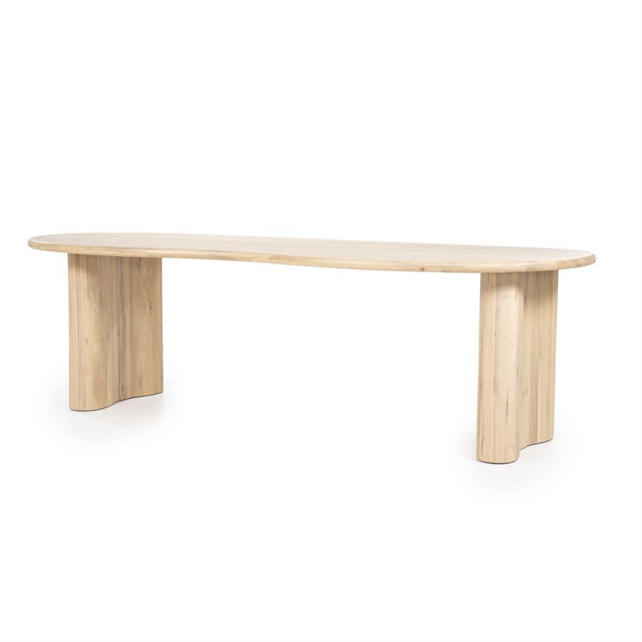 Eettafel Josh – eikenhout naturel 250x110cm
