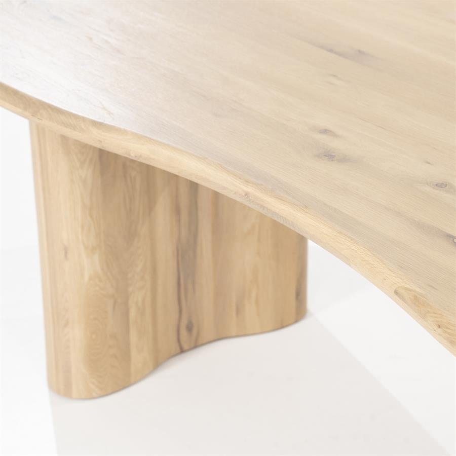 Eettafel Josh – eikenhout naturel 250x110cm