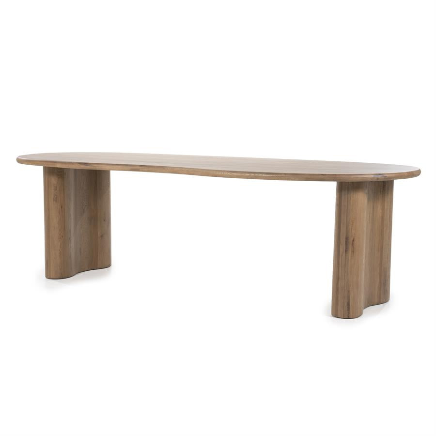 Eettafel Josh – eikenhout bruin 250x110cm