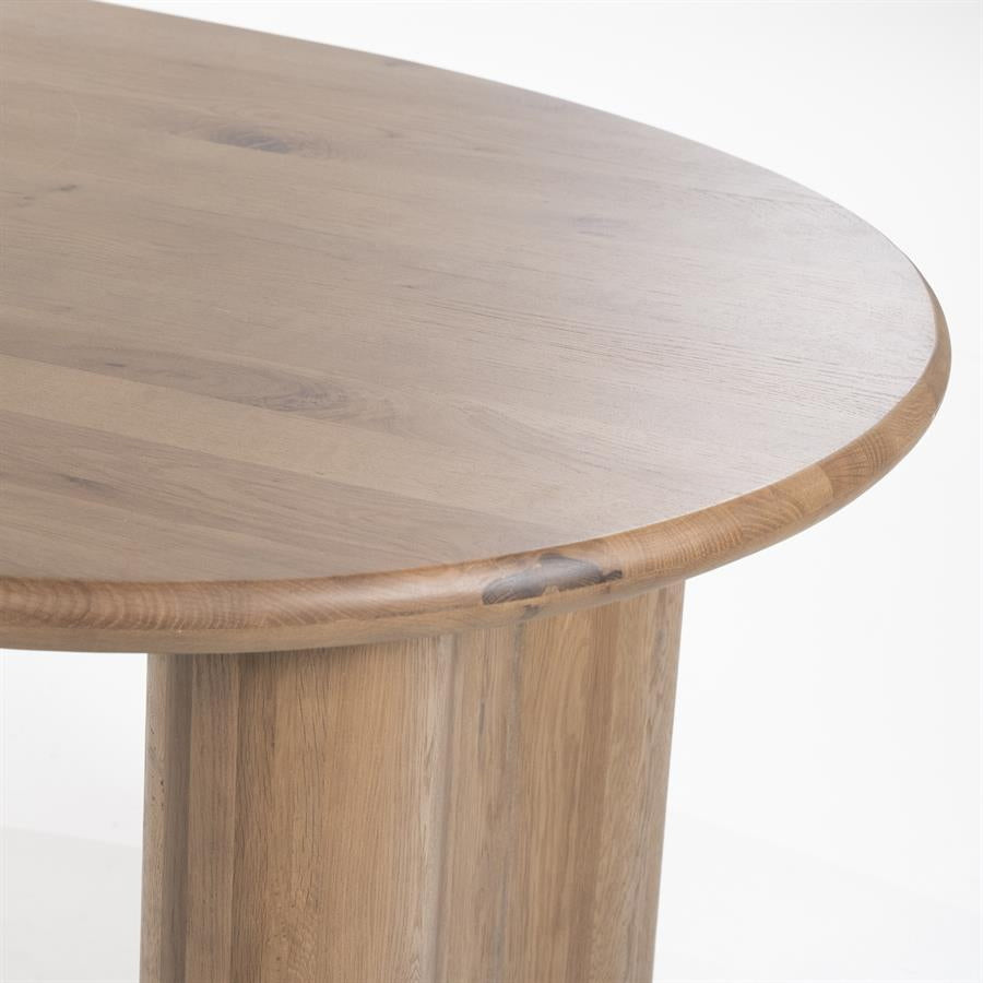 Eettafel Josh – eikenhout bruin 250x110cm