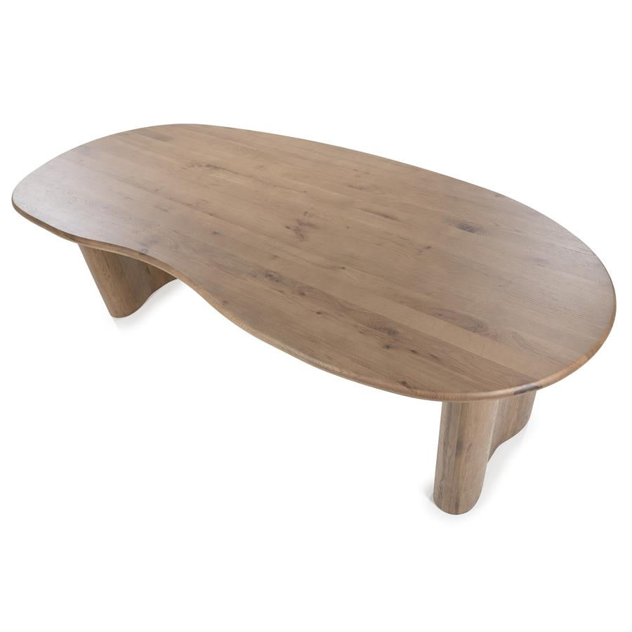 Eettafel Josh – eikenhout bruin 250x110cm