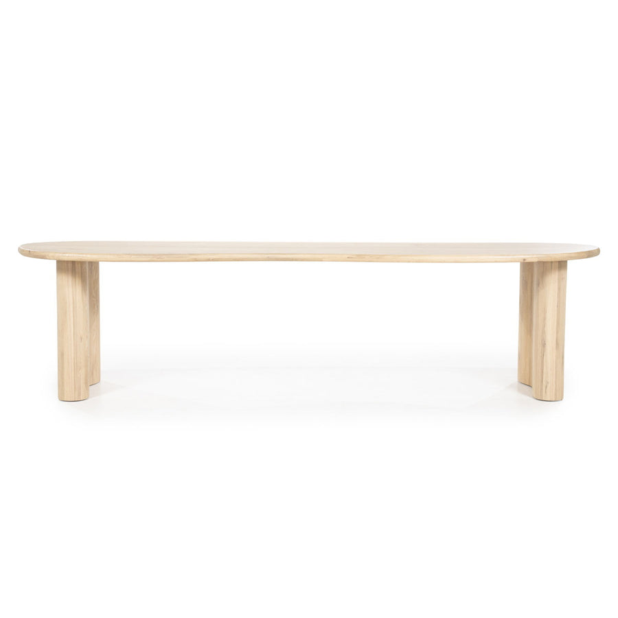 Eettafel Josh – eikenhout naturel 300x110cm
