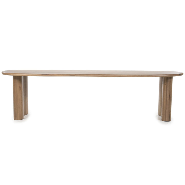 Eettafel Josh – eikenhout bruin 300x110cm