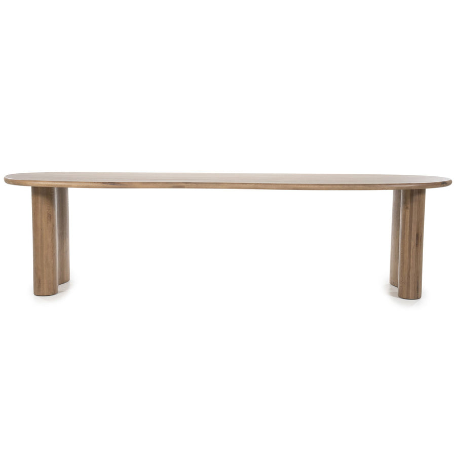 Eettafel Josh – eikenhout bruin 300x110cm