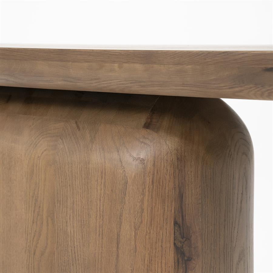 Sidetable Leon – eikenhout & eikenfineer bruin