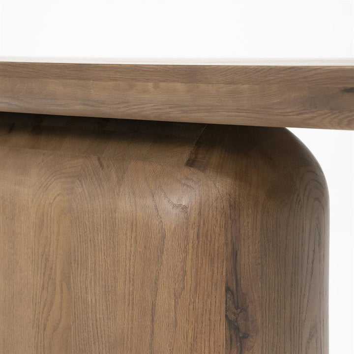 Sidetable Leon – eikenhout & eikenfineer bruin