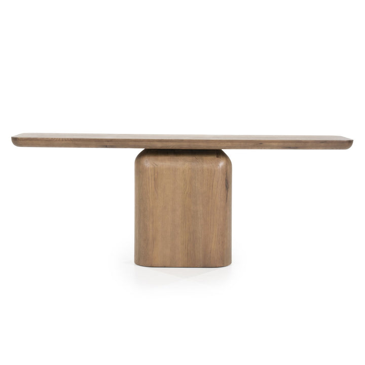Sidetable Leon – eikenhout & eikenfineer bruin