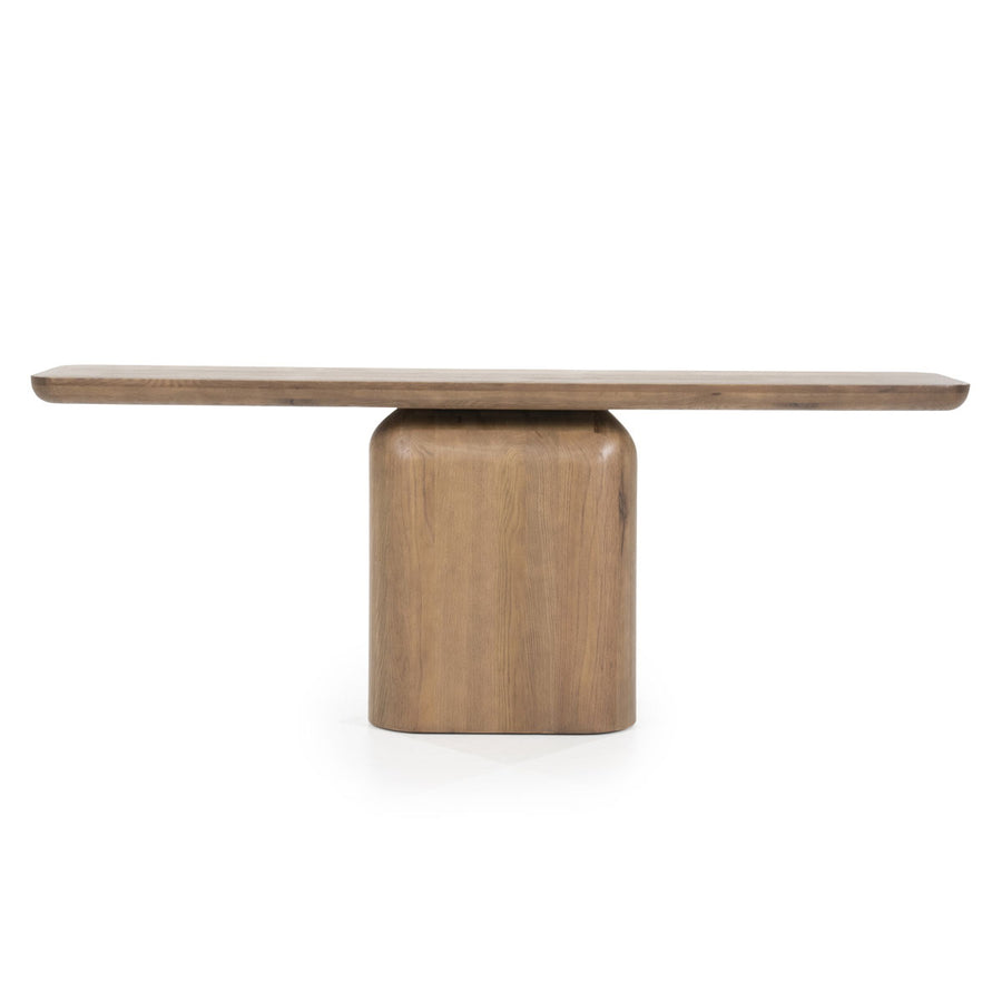 Sidetable Leon – eikenhout & eikenfineer bruin