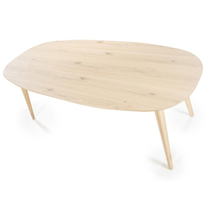 Eettafel Elijah – eikenhout & eikenfineer naturel 220x100cm