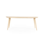 Eettafel Elijah – eikenhout & eikenfineer naturel 220x100cm