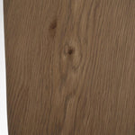 Eettafel Elijah – eikenhout & eikenfineer bruin 220x100cm