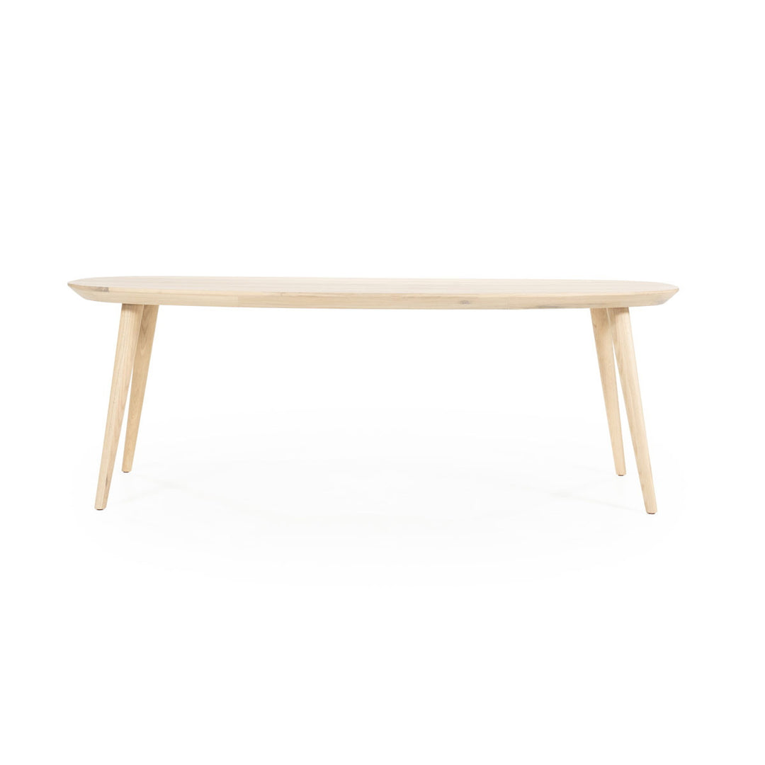 Eettafel Elijah – eikenhout & eikenfineer naturel 260x100cm