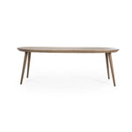 Eettafel Elijah – eikenhout & eikenfineer bruin 260x100cm