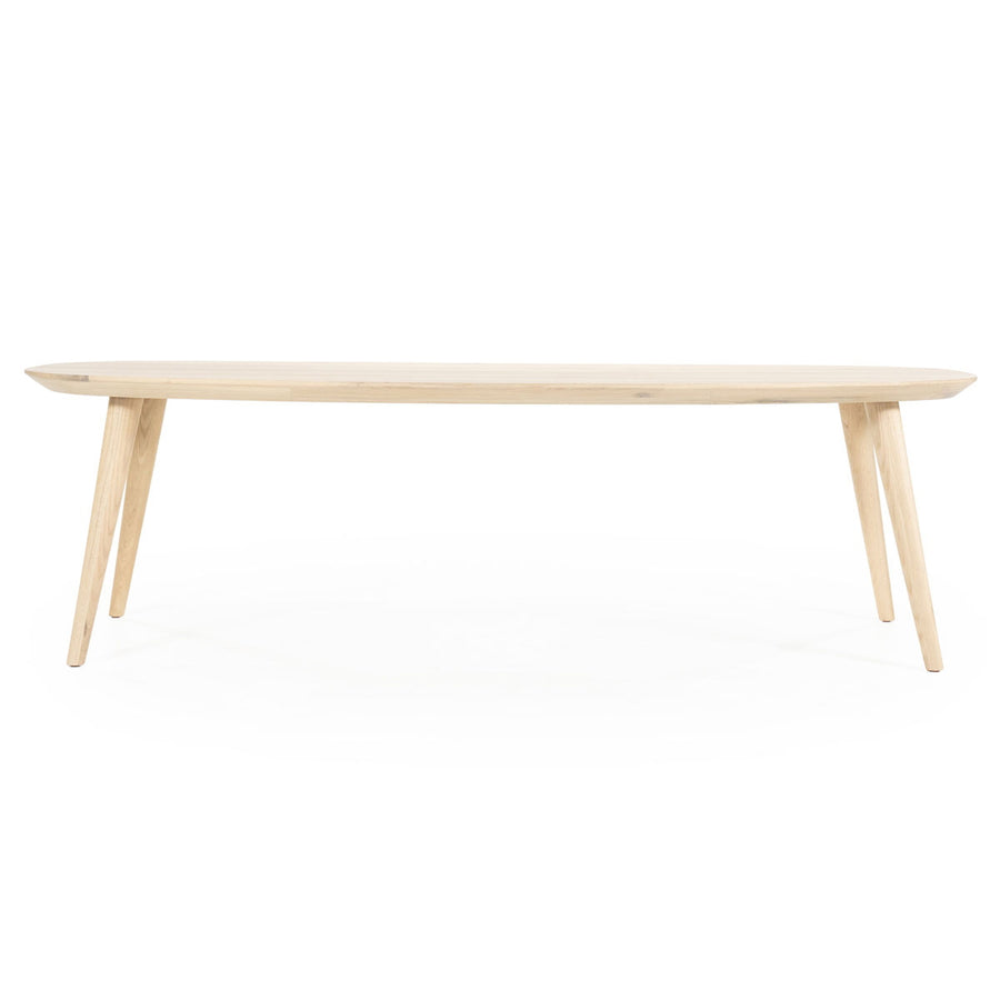 Eettafel Elijah – eikenhout & eikenfineer naturel 300x100cm
