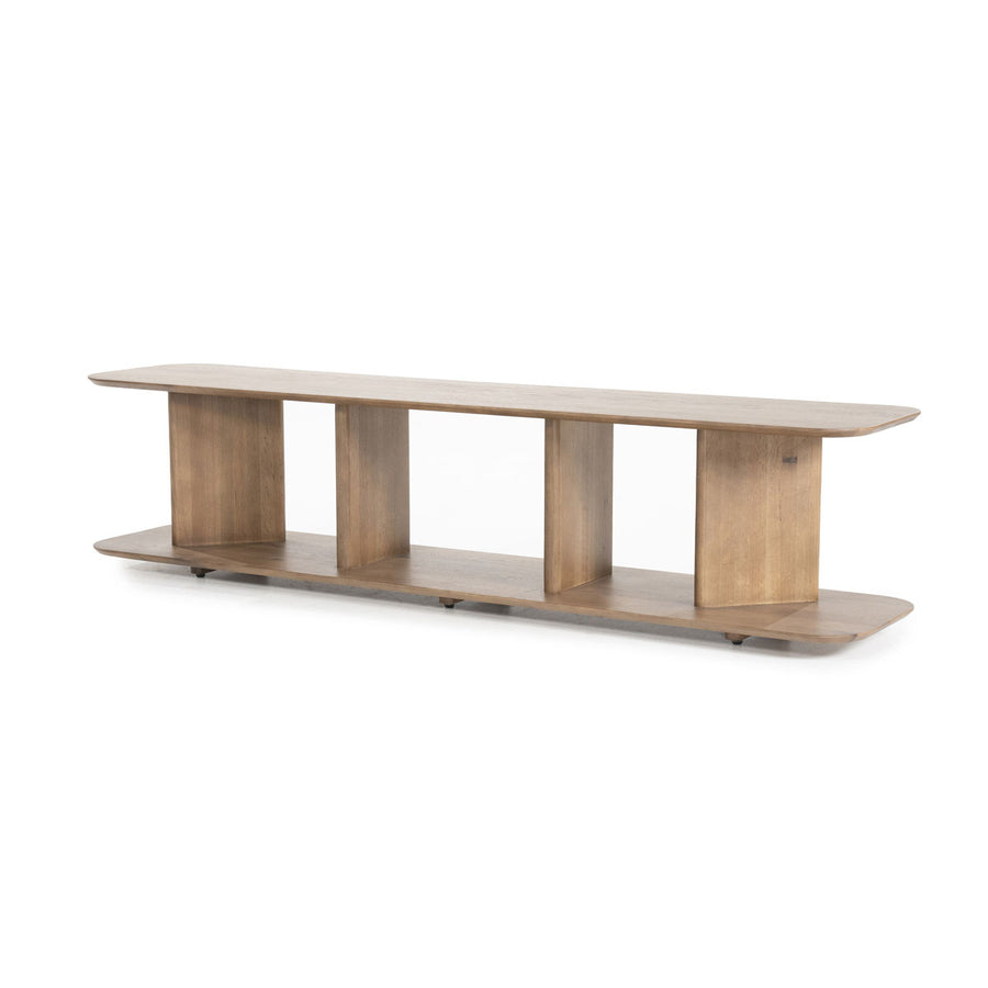 TV meubel Ty – eikenhout bruin