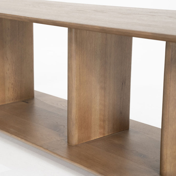 TV meubel Ty – eikenhout bruin