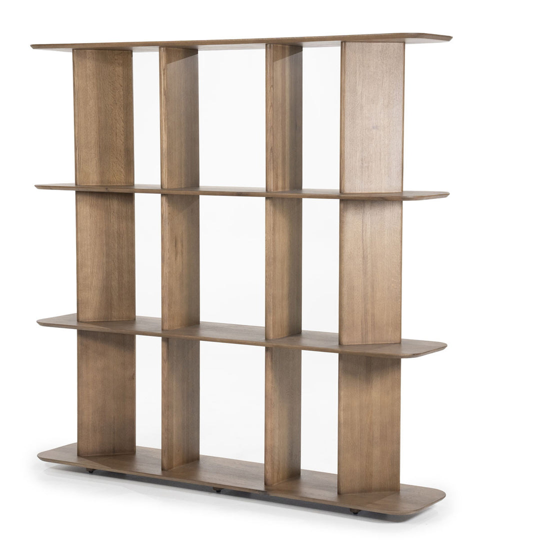 Wandkast Ty – eikenhout bruin