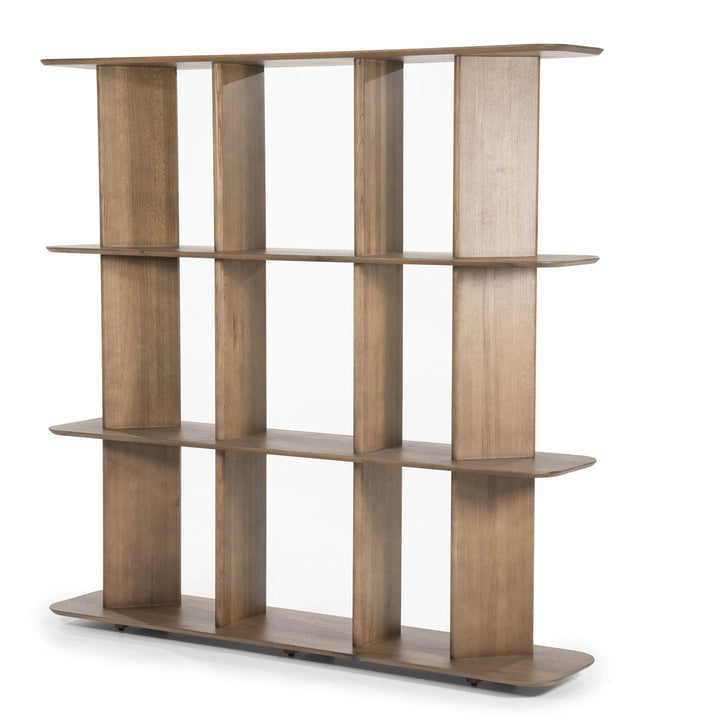 Wandkast Ty – eikenhout bruin