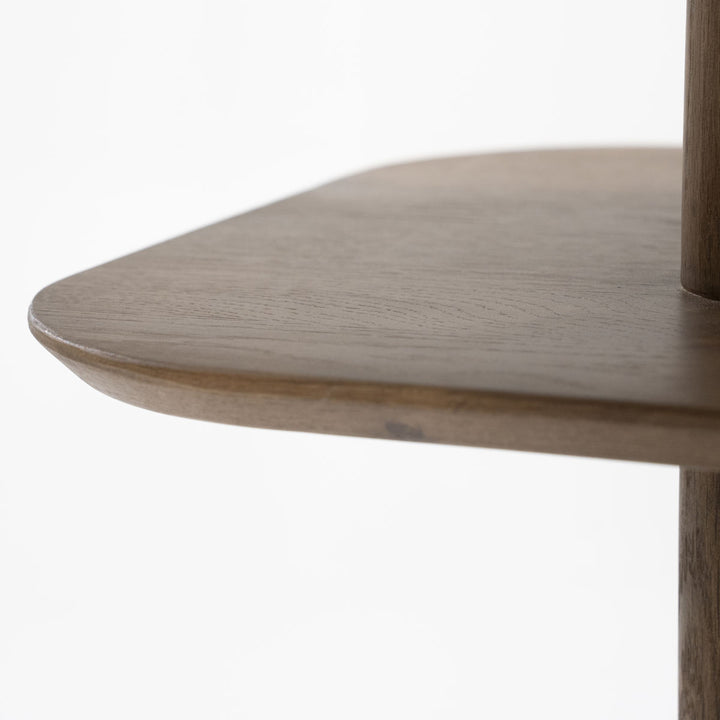 Wandkast Ty – eikenhout bruin