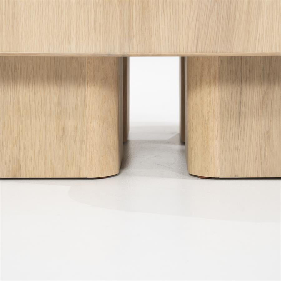 Salontafel Harmonie – eikenhout & eikenfineer naturel