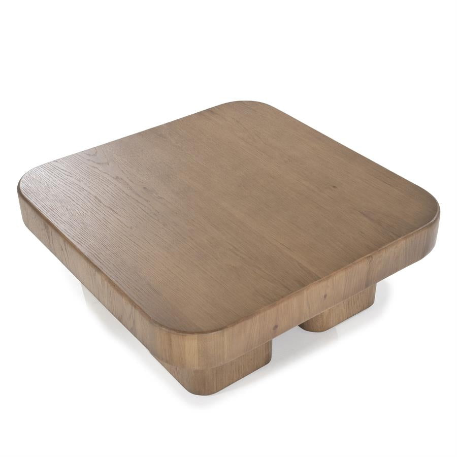 Salontafel Harmonie – eikenhout & eikenfineer bruin