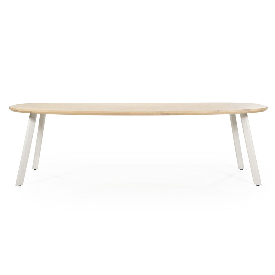 Eettafel Dion – eikenhout & metaal naturel 260x110cm