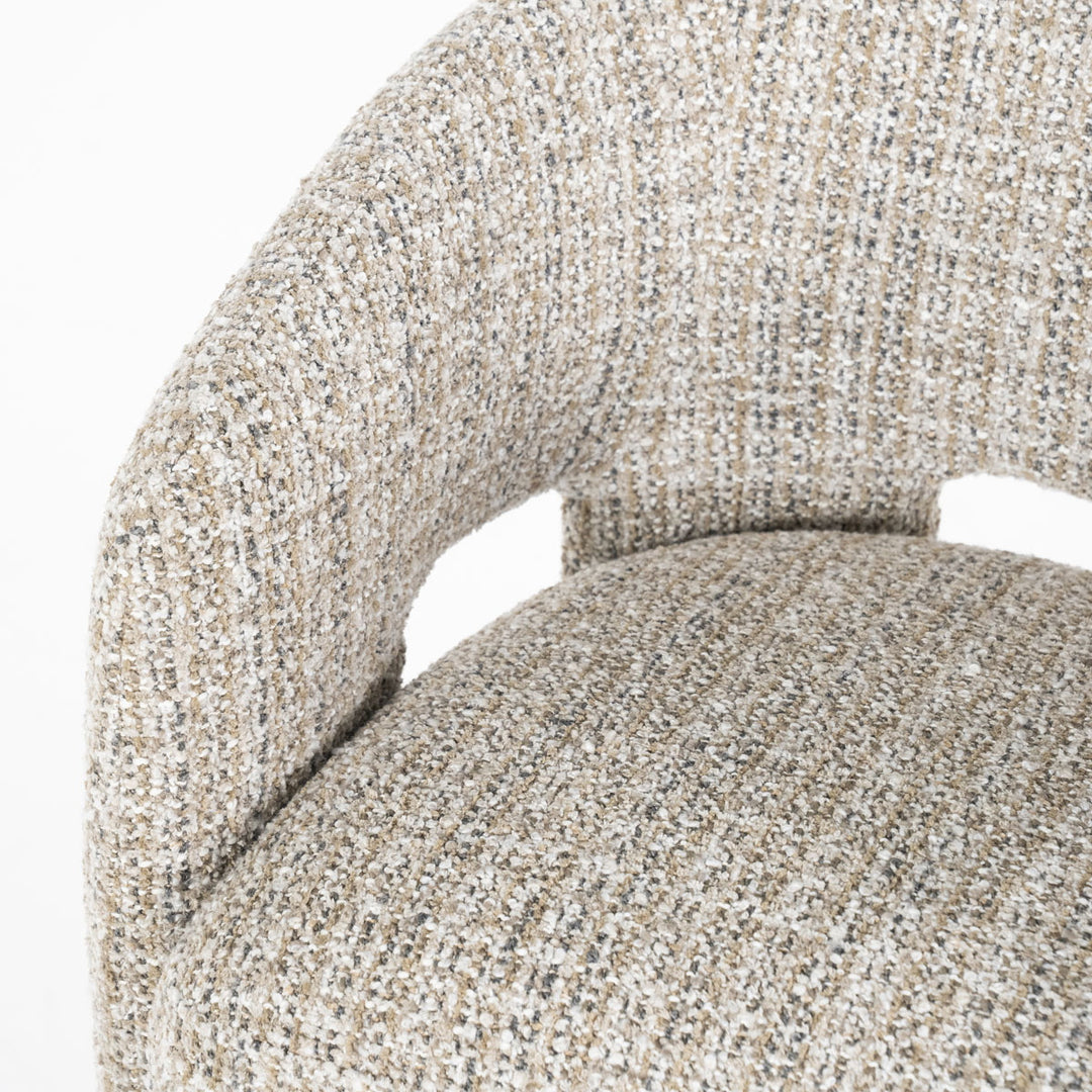 Stoel Hamilton – stof taupe asti