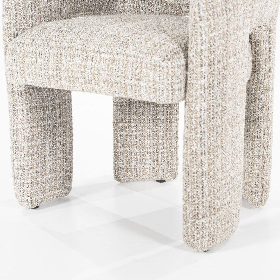 Stoel Hamilton – stof taupe asti