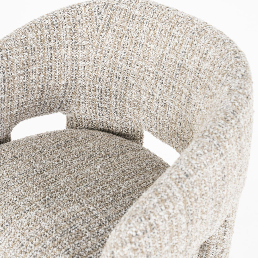 Stoel Hamilton – stof taupe asti