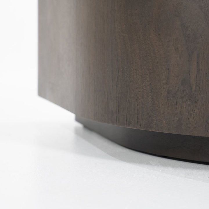 Bijzettafel Jules – walnoot fineer bruin