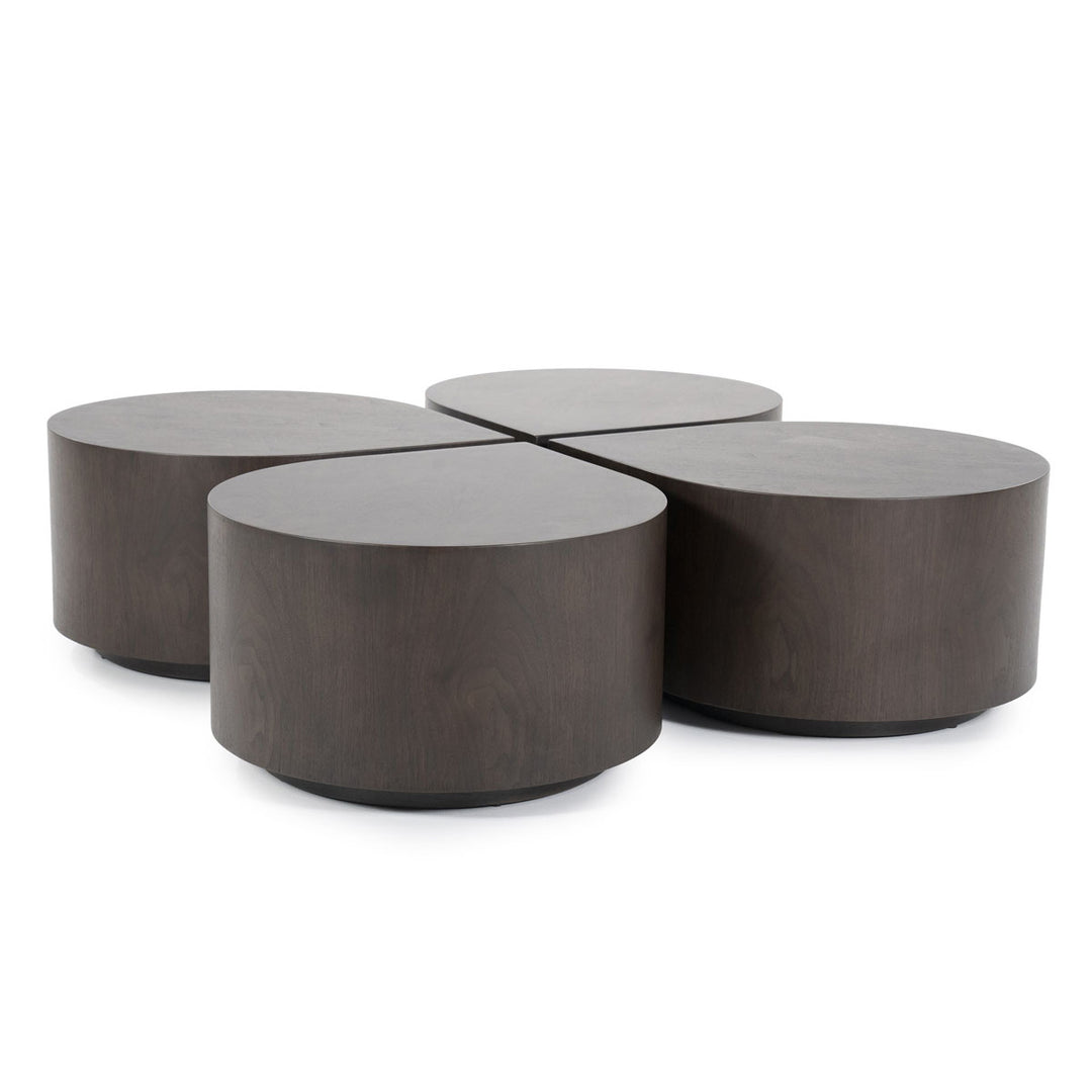 Bijzettafel Jules – walnoot fineer bruin