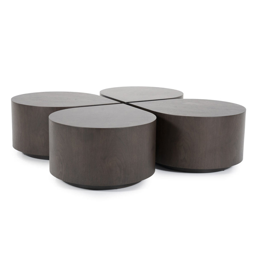 Bijzettafel Jules – walnoot fineer bruin
