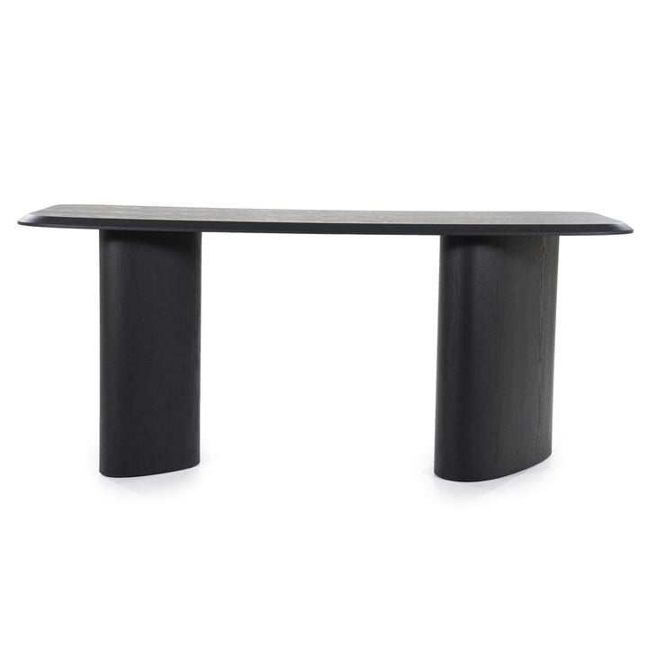 Countertafel Walter – eiken fineer zwart