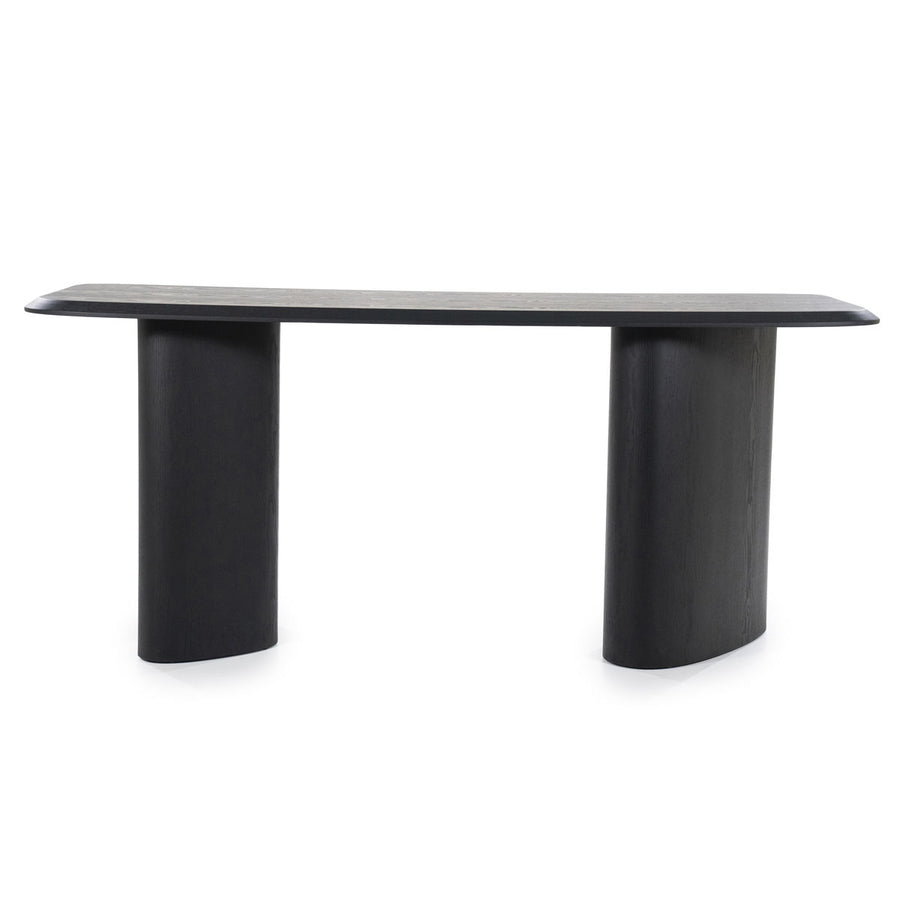Countertafel Walter – eiken fineer zwart