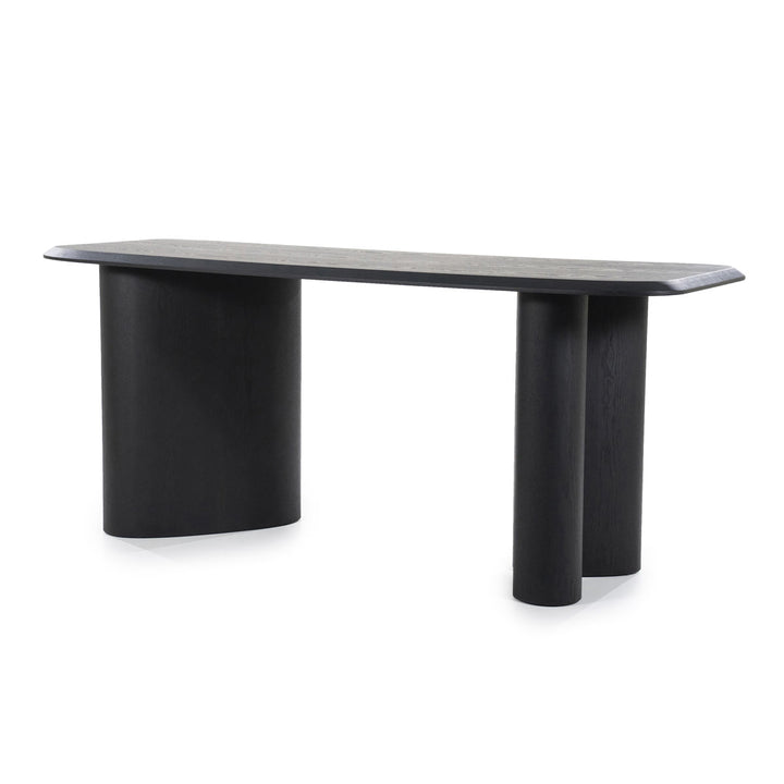 Countertafel Walter – eiken fineer zwart